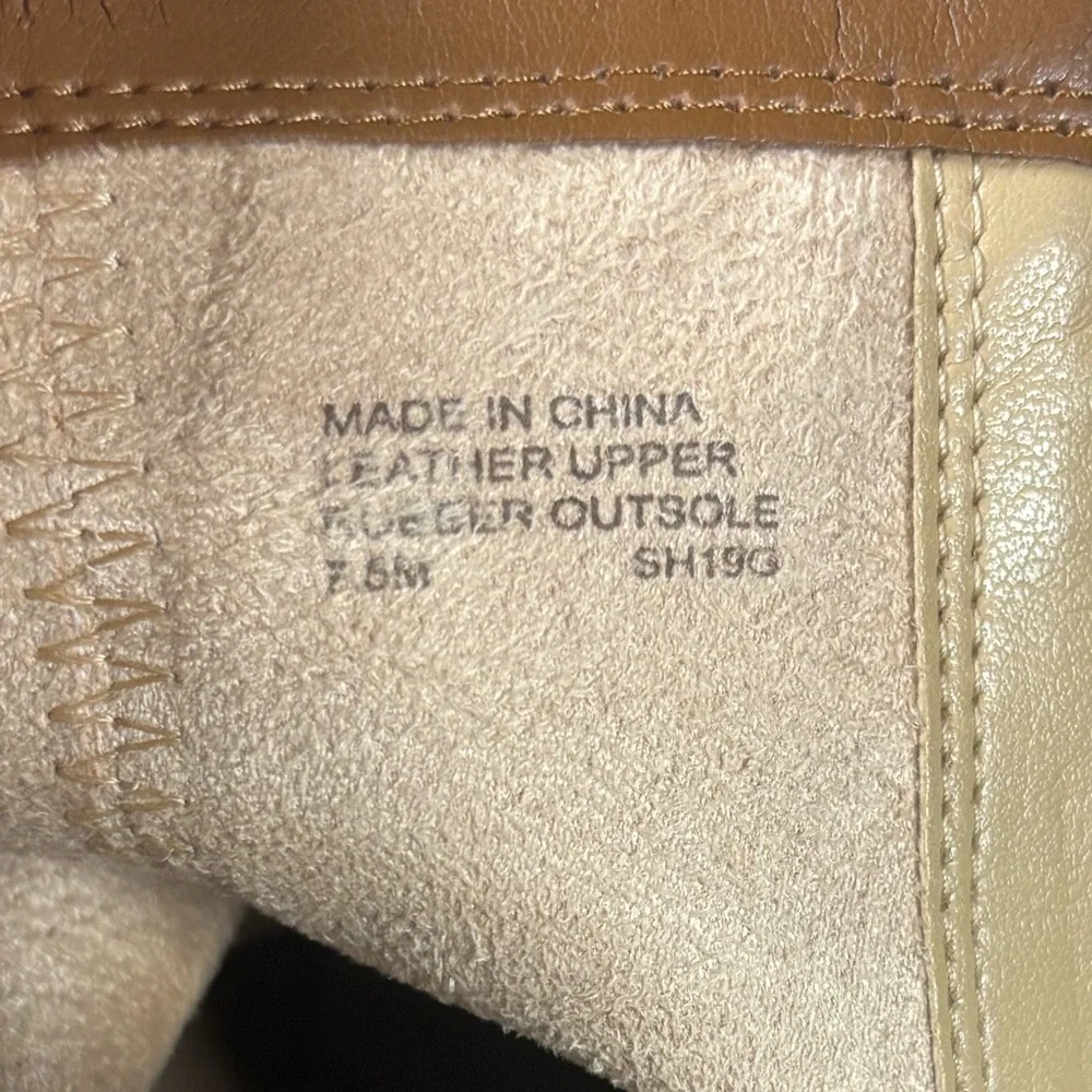 MICHAEL‎ KORS FRENCHIE LEATHER BOOTIE SIZE 7.5